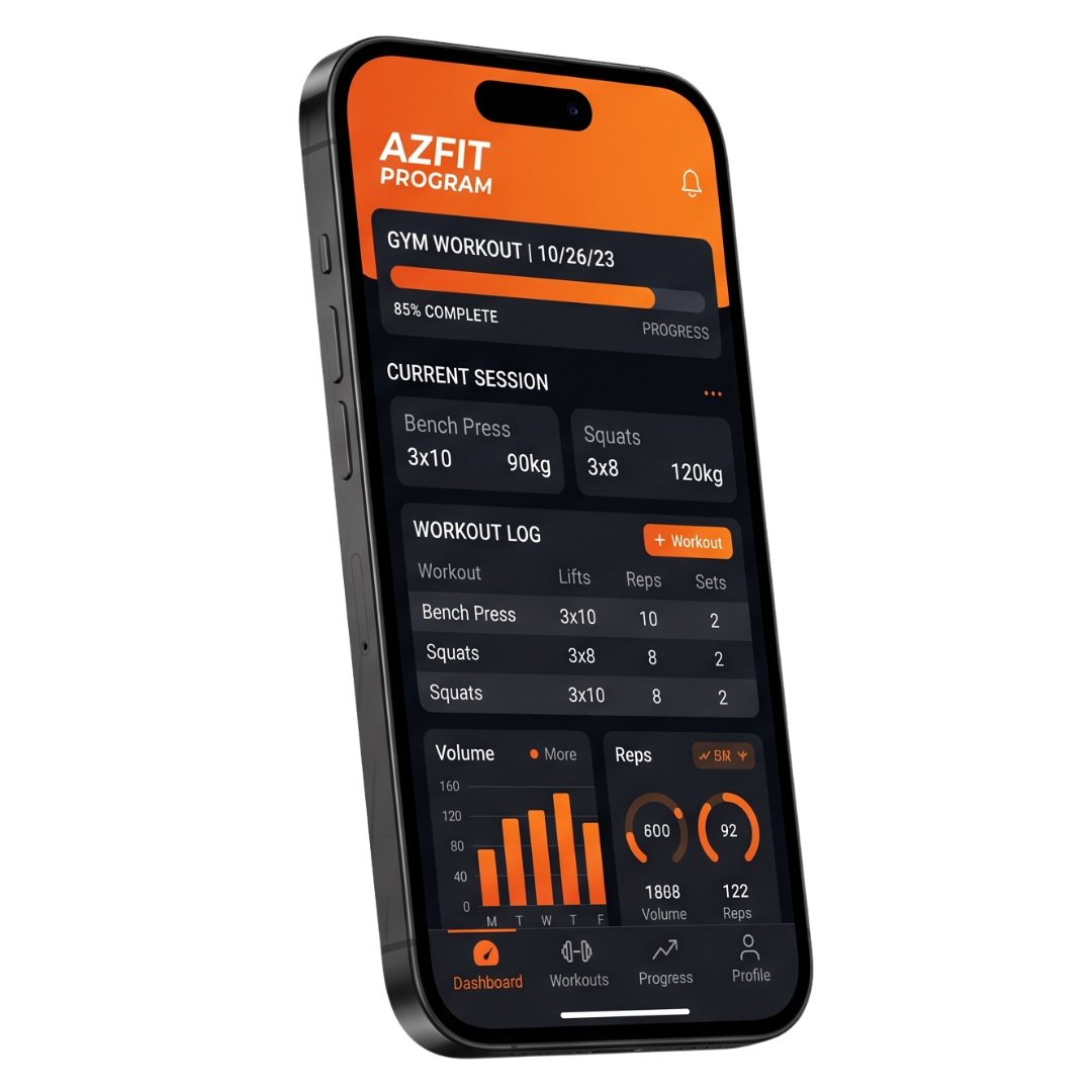 تطبيق AZFIT على الجوال